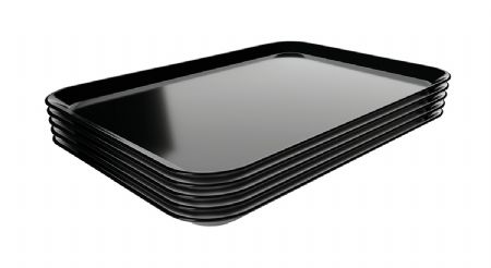 Plat de prsentation noir - 240x350x17 mm