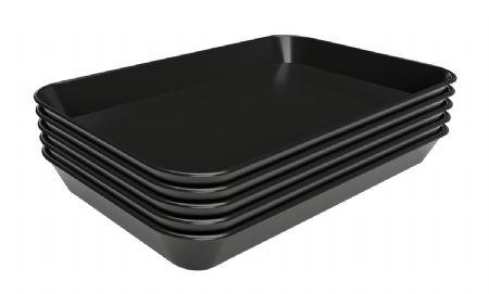 Plat de prsentation noir - 250x350x40 mm