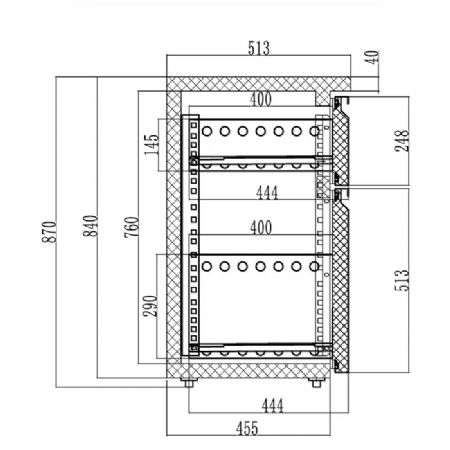 Ensemble De Tiroirs 1/3 Et 2/3
