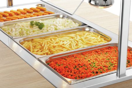 Buffet Maintien Chaud Chariot Kids W4110-150U 1425x1160x1200 mm - Bartscher - 125631