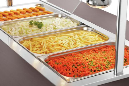 Buffet Maintien Chaud Chariot Kids W4110-150W 1425x1160x1200 mm - Bartscher - 125631V1
