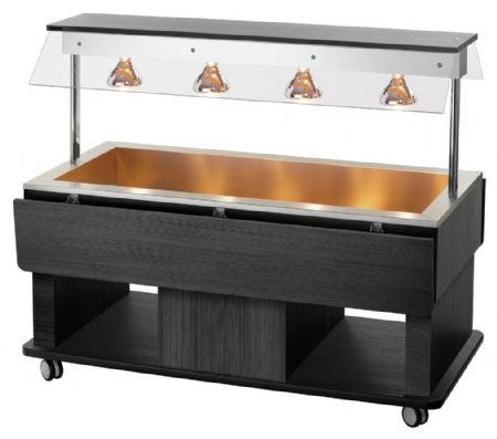 Buffet Maintien Chaud Chariot Kids W4110-150A 1425x1160x1200 mm - Bartscher - 125631V2
