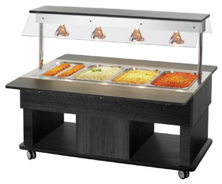 Buffet Maintien Chaud Chariot Kids W4110-150A 1425x1160x1200 mm - Bartscher - 125631V2