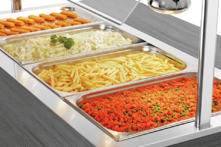 Buffet Maintien Chaud Chariot Kids W4110-150A 1425x1160x1200 mm - Bartscher - 125631V2
