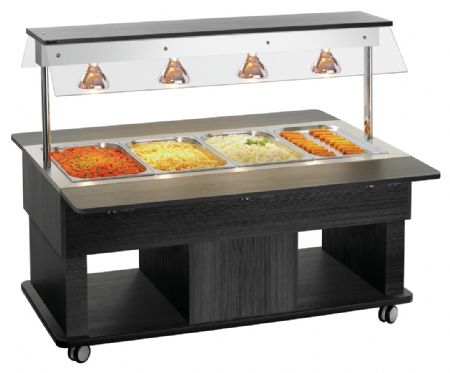 Buffet Maintien Chaud Chariot Kids W4110-150A 1425x1160x1200 mm - Bartscher - 125631V2