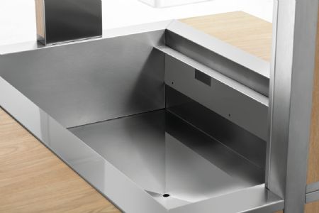 Buffet Maintien Chaud Chariot W3110-200U 3 récipients GN 1/1 1170x1250x1510 mm - Bartscher - 125633