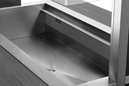 Buffet Maintien Chaud Chariot W4110-200A 4 récipients GN 1/1 1495x1250x1520 mm - Bartscher - 125634V2