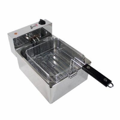 Friteuse  beignets lectrique 1 cuve 4L - Profondeur 400mm