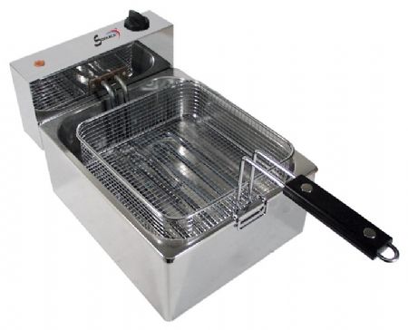 Friteuse cuve ronde professionnelle Monophasé 1 cuve 4 L - Sofraca - 13144PM