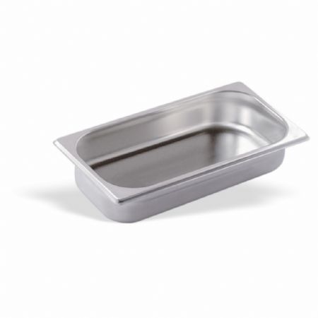 Bac gastronorme GN 1/3 inox 18/10 capacité 7,3 L - Pujadas - 132.001