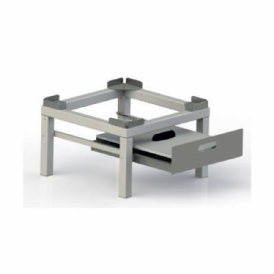 Option tiroir pour support  friteuse