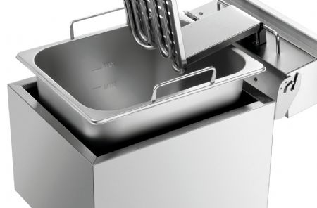 Cuiseur à pâte à poser 8L-EM1 avec bac de 8 litres et élément chauffant amovible - Bartscher - 132290