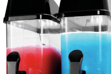 Distributeur de Boissons Machine à granités 2120 avec 2 cuves de 12 litres - Bartscher - 135022