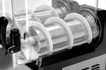 Distributeur de Boissons Machine à granités 2120 avec 2 cuves de 12 litres - Bartscher - 135022