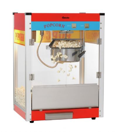 Machine  popcorn professionnelle en inox - 518x418x672 mm