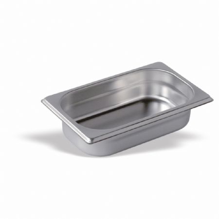 Bac gastronorme GN 1/4 inox 18/10 capacité 4,1 L - Pujadas - 141.501