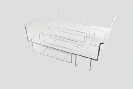 Panier pour 4 bacs de crème glacée Panier pour 4 bacs de crème glacée