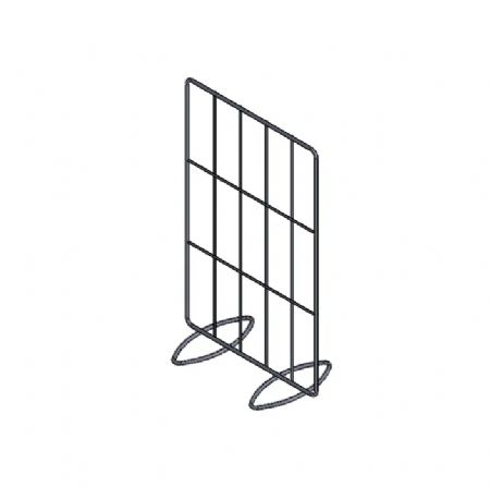 Séparateur gris RAL 9006 Séparateur gris RAL 9006