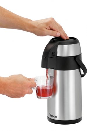 Thermos  pompe 3 litres - 150 mm