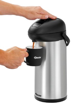 Thermos à pompe 5L à double paroi - Bartscher - 150993