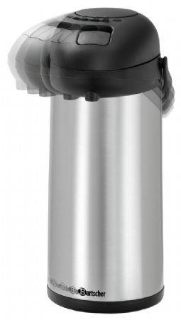 Thermos à pompe 5L à double paroi - Bartscher - 150993
