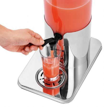 Distributeur boissons DEW5 capacité de 5 litres et dimensions 225x330x520 mm - Bartscher - 150996