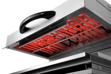 Salamandre Lift 600-2Z avec plafond mobile, 2 niveaux, 600x540x530 mm - Bartscher - 151512