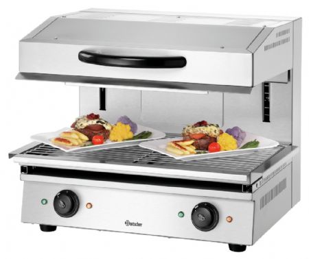 Salamandre Lift 600-2Z avec plafond mobile, 2 niveaux, 600x540x530 mm - Bartscher - 151512