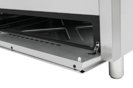Cuisinière professionnelle à gaz BGH 600-521 5 brûleurs - Bartscher - 1519821