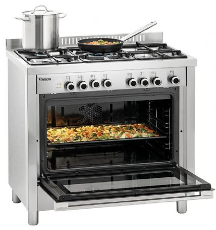 Cuisinière professionnelle à gaz BGH 600-521 5 brûleurs - Bartscher - 1519821 Cuisinière professionnelle à gaz BGH 600-521 5 brûleurs - Bartscher - 1519821