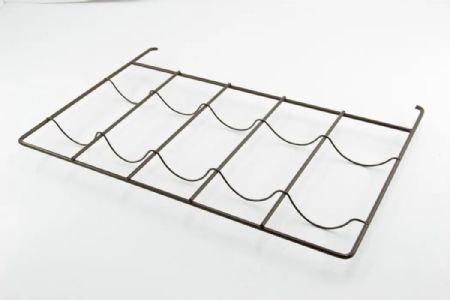 tagre en fil de fer Wine Flat Brown