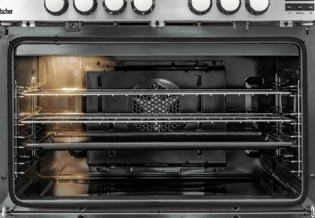 Cuisinière professionnelle Fourneau vitro 5K-EBMF 5 feux - Bartscher - 155670