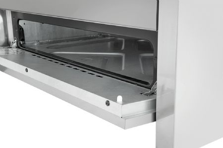 Cuisinière professionnelle Fourneau vitro 5K-EBMF 5 feux - Bartscher - 155670