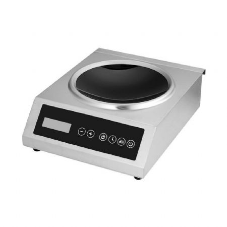 Plaque induction wok inox de table - 3,5kW