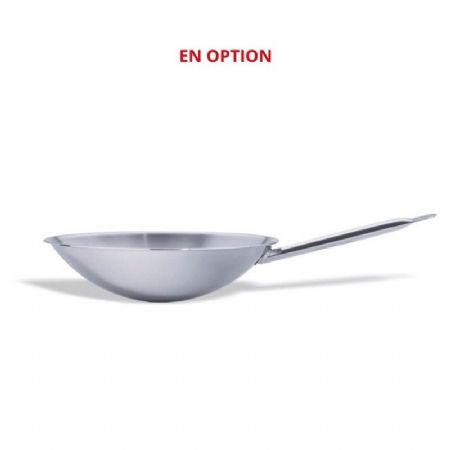 Plaque induction wok inox de table - 3,5kW