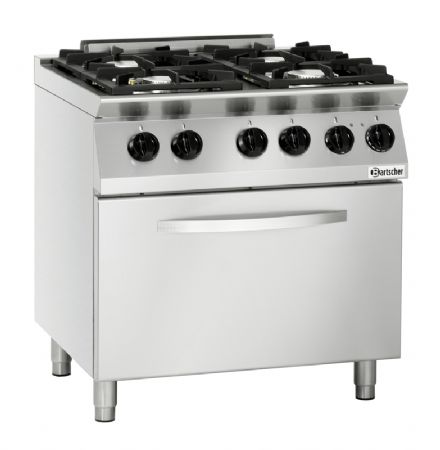 Cuisinire  gaz avec 4 zones de cuisson - 330x300 mm
