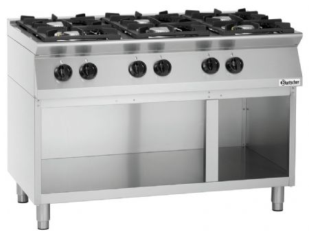 Fourneau profondeur 700 à gaz MFGO 7060 Gaz - Bartscher - 1582101