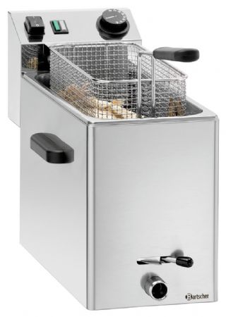 Friteuse A poser petite capacité SNACK XL Plus Gaz 2 x 8 L - Bartscher - 165530