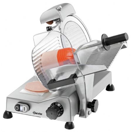 Trancheuse à jambon 220 Plus avec lame de 220 mm et dimensions 410x475x360 mm - Bartscher - 174221