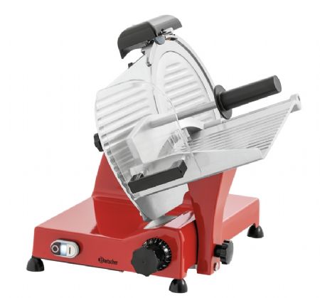Trancheuse rouge pour saucisses 186 t/min