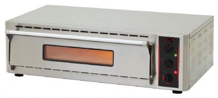 Petit four à pizza professionnel Triphasé 1 chambre vitrée 1 pizza ø 41 cm - Sofraca - 18464 Petit four à pizza professionnel Triphasé 1 chambre vitrée 1 pizza ø 41 cm - Sofraca - 18464