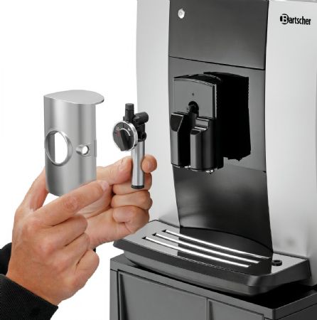 Distributeur à café automatique autonome de Easy noir 250 - Bartscher - 190080