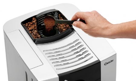 Distributeur à café automatique autonome de Easy noir 250 - Bartscher - 190080
