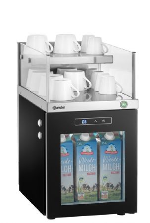 Rfrigrateur  lait et chauffe-tasses - 12L/30 tasses