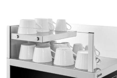 Combi réfrigérant à lait-chauffe-tasses - Bartscher - 190091