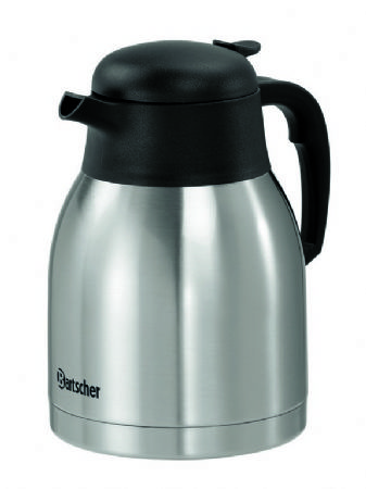 Thermos argent avec couvercle 1.5 L - 140x170x215 mm