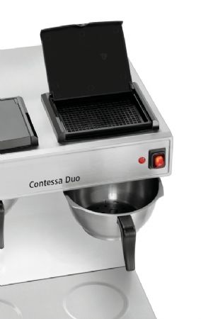 Machine  caf inox professionnelle 1 zone - 2 litres