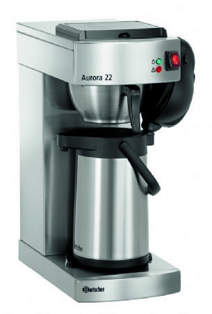 Machine  caf  poser professionnelle 1x 12 tasses 1,9 litres - 215x405x520 mm