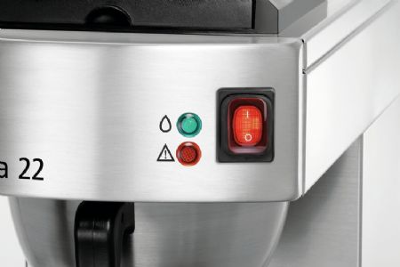 Machine  caf  professionnelle en inox avec 1 zone - 1,9 litres