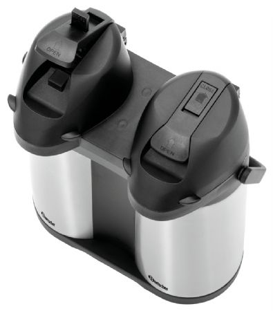 Thermos à pompe Duo 1,9L-ST - Bartscher - 190208